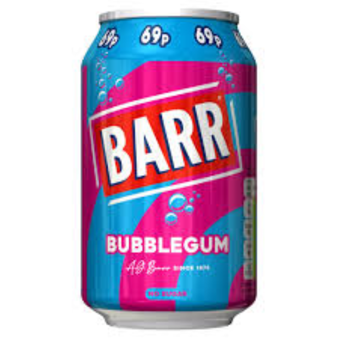 BARR BUBBLEGUM 330ML